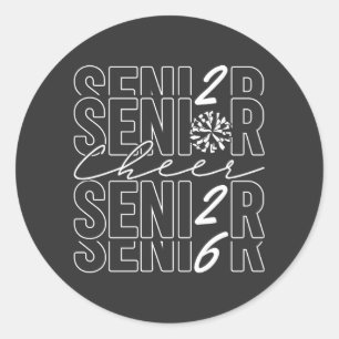 Sticker Rond Acclamation Senior 2026