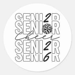 Sticker Rond Acclamer Senior 2026