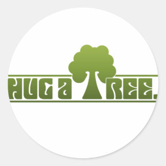 Sticker Rond Accrocher un arbre