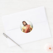 Sticker Rond Accueillir Jésus Christ Enveloppe fixe (Enveloppe)