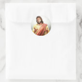 Sticker Rond Accueillir Jésus Christ Enveloppe fixe (Sac)