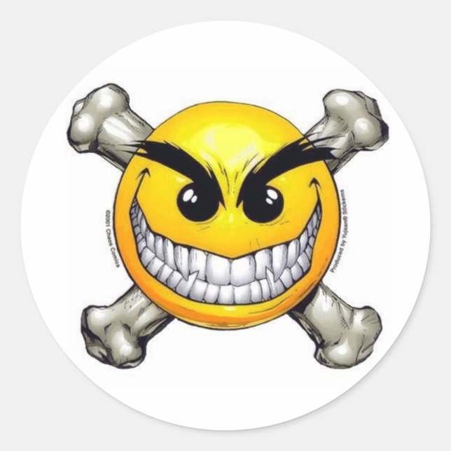 Sticker Rond acd890_450 (Devant)