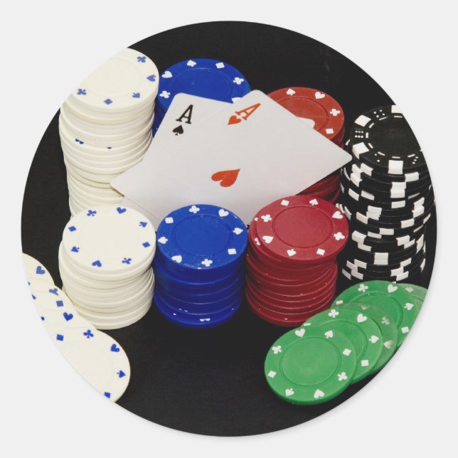Sticker Rond Aces (Devant)