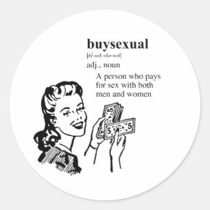 STICKER ROND ACHATSEXUEL