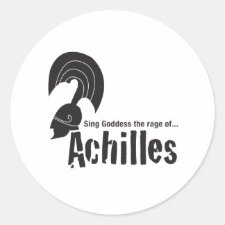 Sticker Rond Achille