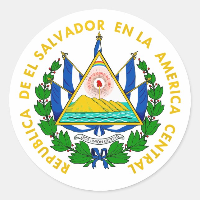 Sticker Rond ACO El Salvador (Devant)