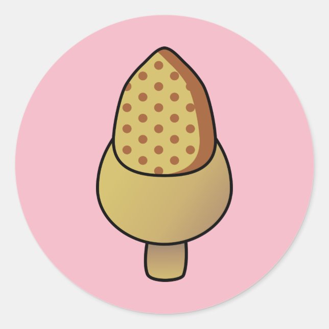 Sticker Rond Acorn (Devant)