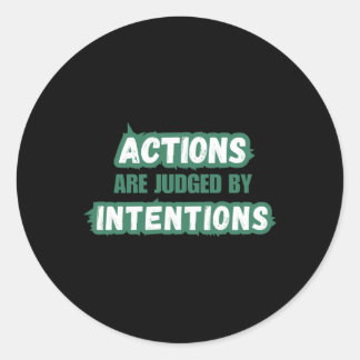 Sticker Rond Actions Jugées