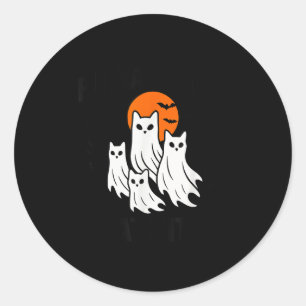 Sticker Rond Activité Surnaturelle Féline Activité Surnaturelle
