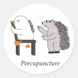 Sticker Rond acupuncture