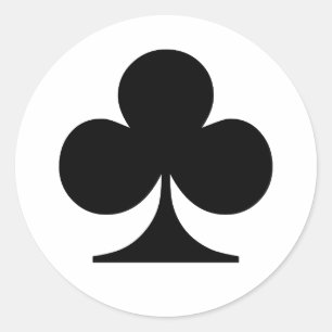 Sticker Rond Addict de poker