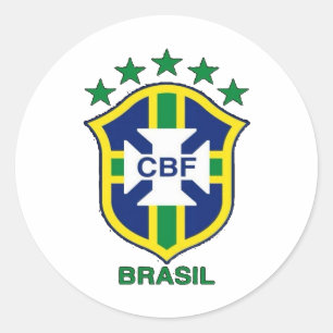 Sticker Rond Adesivo Brasil