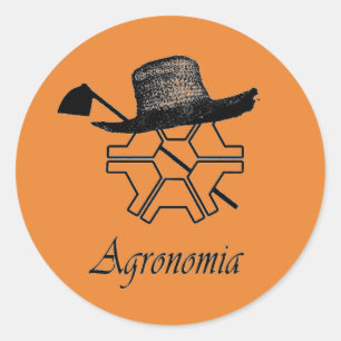 Sticker Rond Adhésive Agronomie