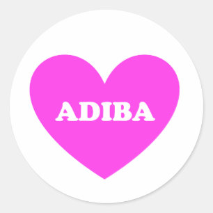 Sticker Rond Adiba