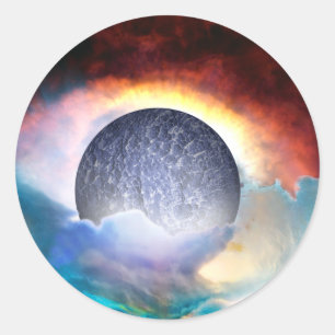 Sticker Rond Adolescence