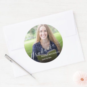 Sticker Rond Adorable promotion 2026 Photo Annonce de remise de