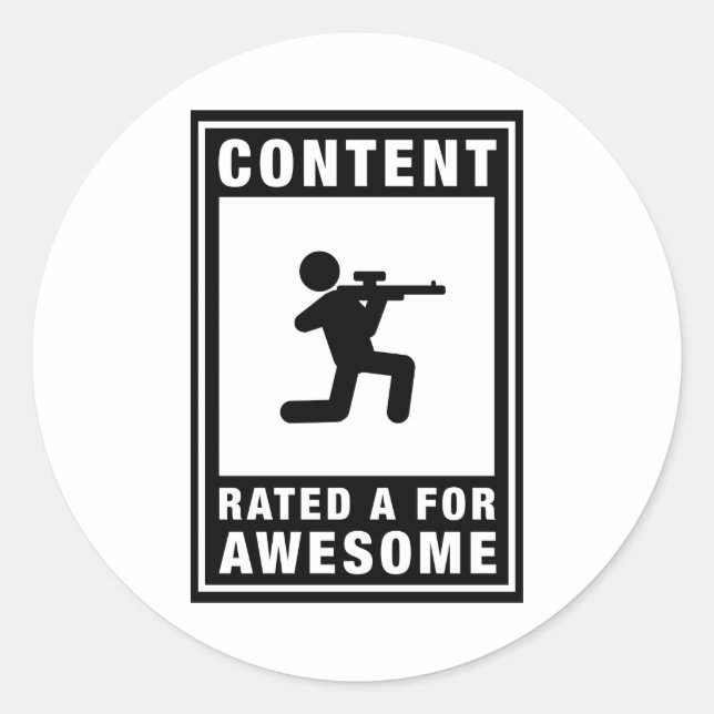 Sticker Rond Aérocantation (Devant)