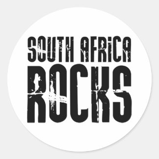 Sticker Rond Afrique du Sud Rocks