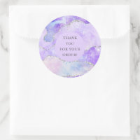 Agate Pailleté Violet Merci Pour Votre Commande