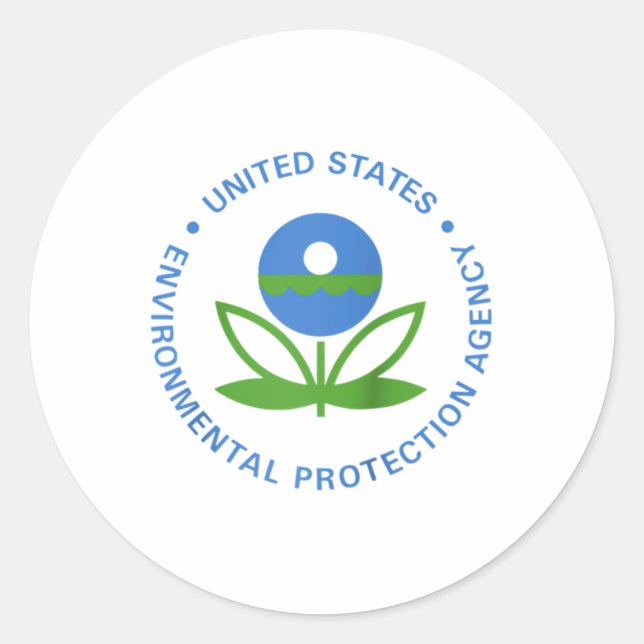 Sticker Rond Agence de Protection de l'environnement Environnem (Devant)