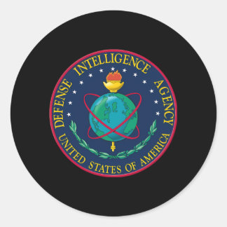 Sticker Rond Agence de renseignement de défense Dia Dod Militai
