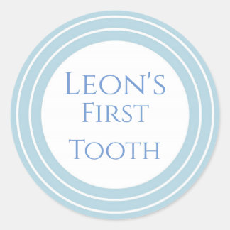 Sticker Rond Agra Hadig - Première dent personnalisable