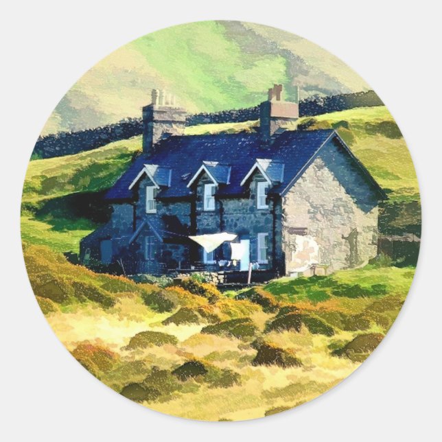 STICKER ROND AGRICULTURE (Devant)