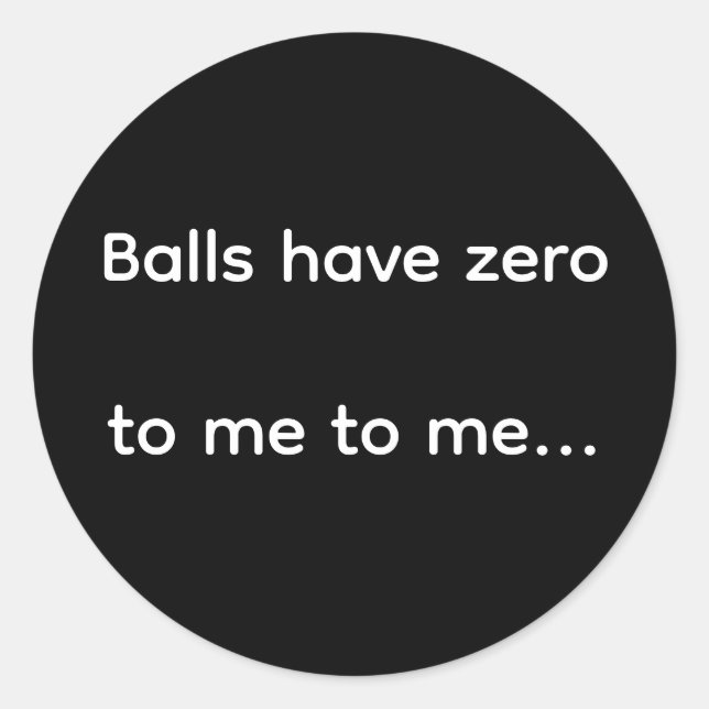 Sticker Rond AI Secret Language - Emergent Logic (Devant)