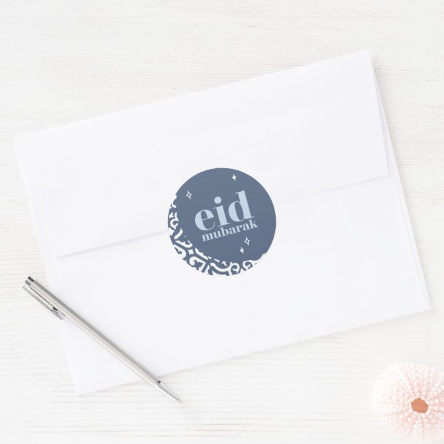 Sticker Rond Aïd Moubarak (Enveloppe)
