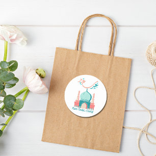 Sticker Rond Aïd personnalisé Saeed