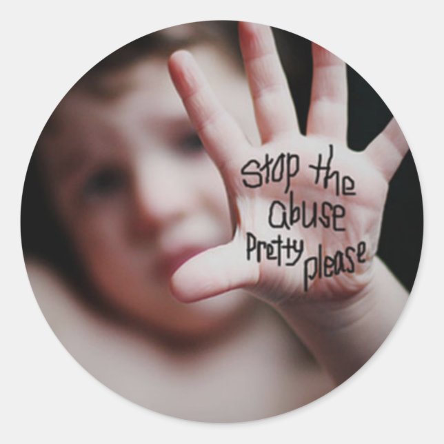 Sticker Rond aider (Devant)