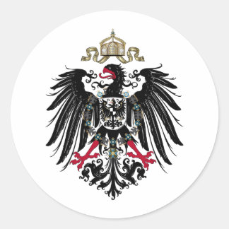 Sticker Rond Aigle de Prusse