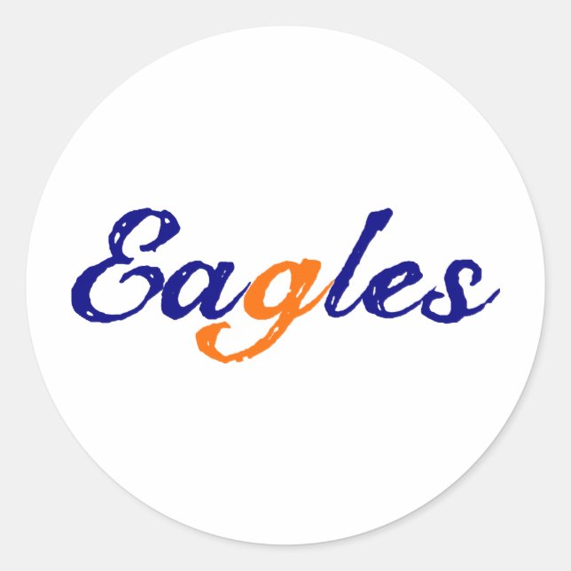 Sticker Rond Aigles (Devant)