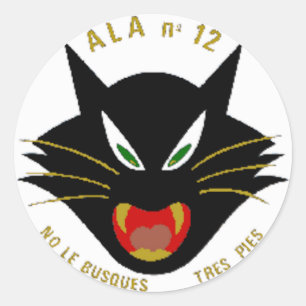 STICKER ROND AILE 12