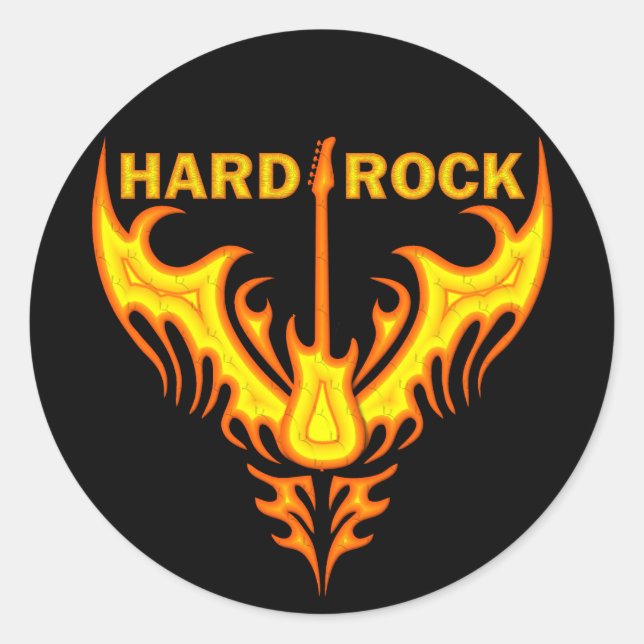 STICKER ROND AILES À ROCHER DUR (Devant)