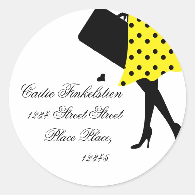 Sticker Rond Aimer voyager (Devant)