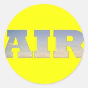Sticker Rond Air