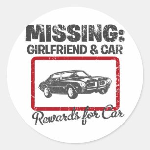 Sticker Rond Air dynamique 1970 de Pontiac Firebird 400