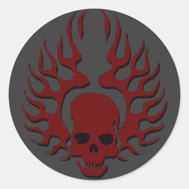 Sticker Rond Aire d'incendie (Devant)