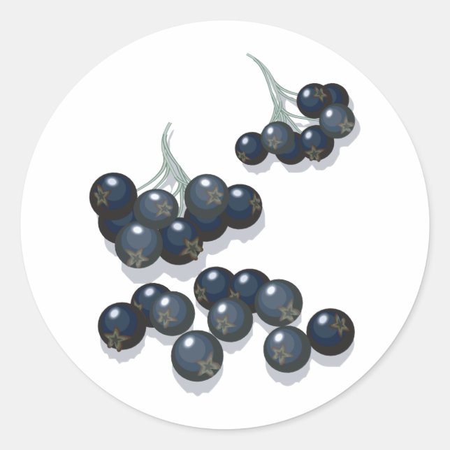 Sticker Rond airelles (Devant)