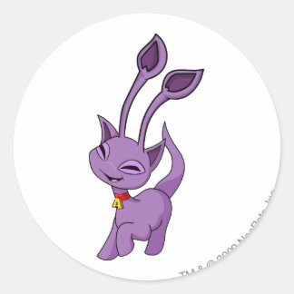 Sticker Rond Aisha Purple