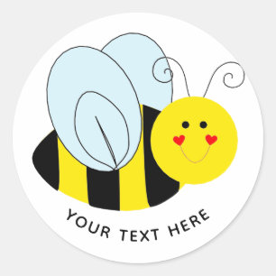 Sticker Rond Ajouter du texte à la fin
