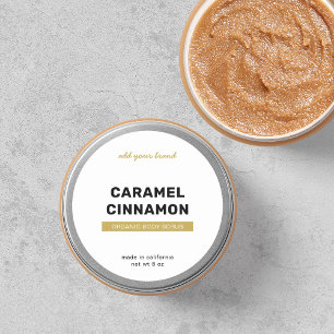 Sticker Rond Ajouter une marque entièrement personnalisée Coule