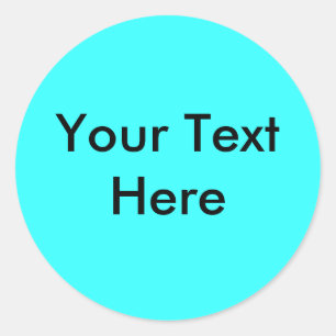 Sticker Rond Ajouter Votre Image Ou Votre Texte Ici