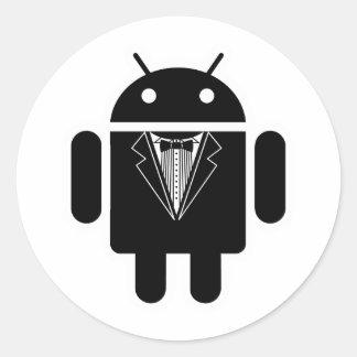 Sticker Rond Ajuster Android