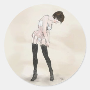 Sticker Rond Ajuster les bas