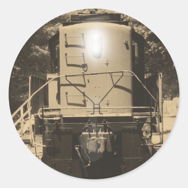 Sticker Rond Alco S-4 Locomotive (Devant)