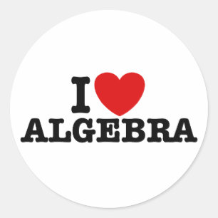 Sticker Rond Algebra