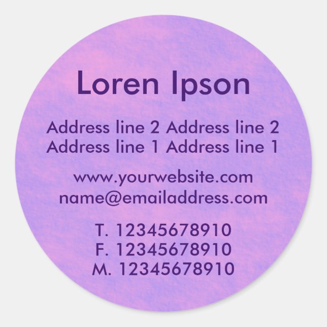 Sticker Rond Alien Sky Entreprise / Profil (Devant)