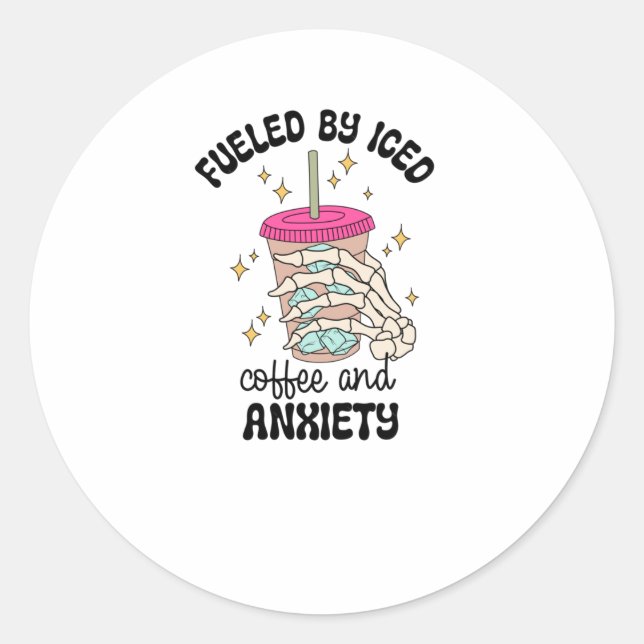 Sticker Rond Alimenté (Devant)